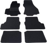Tapis de voiture de voiture personnalisés - tissu noir - pour Opel Zafira A (7 places) 1999-2005