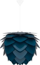 Umage Aluvia Medium  Ø 59 cm - Hanglamp blauw- Koordset wit