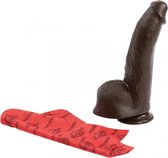 Doc Johnson Realistic Cocks XXXL dildo Mr. Marcus - Cock & Balls zwart - 22,61 cm