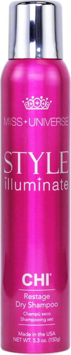 Goedkoopste CHI Miss Universe Style Illuminate Restage Droogshampoo - Droogshampoo vrouwen - Voor Fijn en slap haar - 150 gr