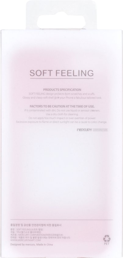 Hoesje geschikt voor iPhone 12 Pro Max - Soft Feeling Case - Back Cover - Licht Blauw