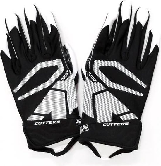 vangst segment Omgeving Cutters - American Football - NFL - Handschoenen - Rev 4.0 - Receiver  Gloves - Zwart -... | bol.com