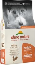 Almo Nature Hond Holistic Droogvoer voor Kleine Hondenrassen - Maintenance - Smaak: Kip, Gewicht: 2kg