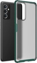 Voor Samsung Galaxy A82 5G Vierhoekige schokbestendige TPU + pc-beschermhoes (groen)