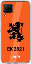 6F hoesje - geschikt voor Huawei P40 Lite -  Transparant TPU Case - Nederlands Elftal - EK 2021 #ffffff