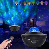 Sterren Projector met 10 lichtjes incl Bluetooth luidspreker en AB – Projectorlampen