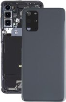 Batterij-achterklep met cameralensafdekking voor Samsung Galaxy S20 + (grijs)