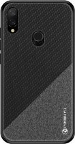 PINWUYO Honors Series schokbestendige pc + TPU beschermhoes voor Geschikt voor Xiaomi Redmi Note 7 / Note 7 Pro (zwart)