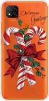 Voor Xiaomi Redmi 9C Christmas Series transparante TPU beschermhoes (grote kruk)