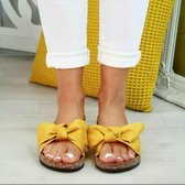 Dames Slippers Sommer Torridity Slipper, Maat: 40 (Geel)