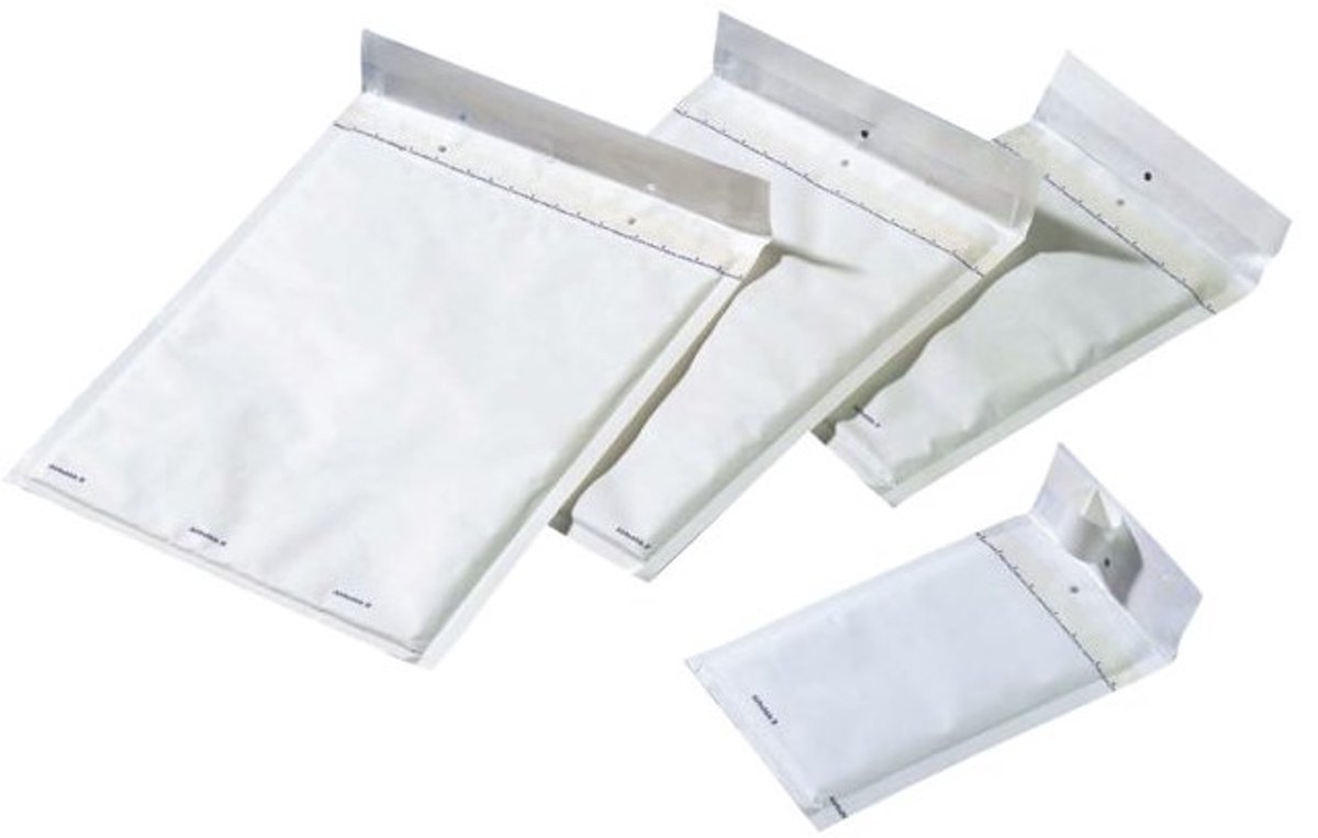 Envelop Jiffy luchtkussen nr12 142x225mm wit 200stuks
