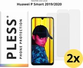 Huawei P Smart 2019 en Huawei P Smart 2020 Screenprotector Glas - 2x - Pless®