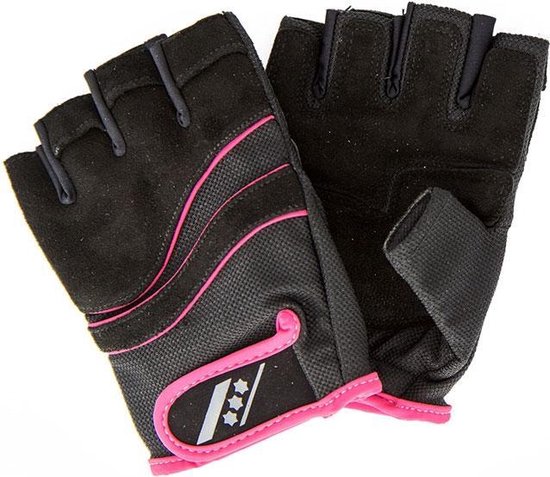 Rucanor Lara fitness handschoenen dames zwart/roze | bol.com