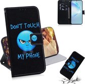Voor Galaxy S20 Ultra gecombineerd patroon magnetische attractie horizontale flip lederen tas, ondersteuning houder & kaartsleuf & portemonnee (woede)