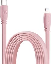 MOMAX 1,2 m 3A Type-C / USB-C naar 8-pins PD-snellaadkabel (roze)