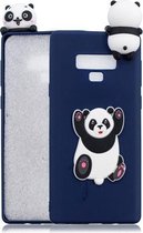 Voor Galaxy Note 9 3D Cartoon Pattern Shockproof TPU beschermhoes (Panda)