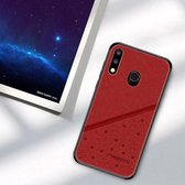 PINWUYO Volledige dekking Waterdichte schokbestendige pc + TPU + PU-hoes voor Huawei P30 Lite (rood)