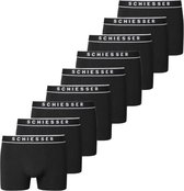 Schiesser 9-pack boxershorts - zwart