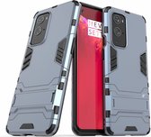 Coverup Armor Kickstand Back Cover - Geschikt voor OnePlus 9 Pro Hoesje - Blauw