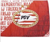 Vlag PSV groot 100x150 cm clublied (1003060015)