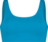 WALLIEN - Dames Bikini Top Comfy - Azure Vision - Blauw