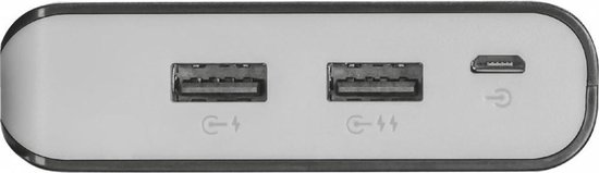 Trust Mobile Primo - Powerbank - 20.000 mAh - 2x USB - Zwart - Trust