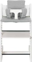 Trixie Stoelverkleiner Stokke Tripp Trapp Grain Grey Katoen Grijs