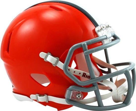 Riddell Speed Mini American Football Helm, Club Browns