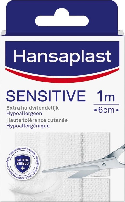Hansaplast Sensitive Pleisters - 1m x 6cm - Hansaplast