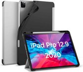 ESR Smartcase Hoes iPad Pro 12.9 inch 2020 – Zachte Binnenkant Pencilhouder – Grijs