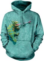 The Mountain Adult Unisex Hoodie Sweatshirt - Climbing Chameleon