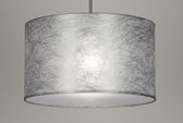 Lumidora Hanglamp 30381 - E27 - Zilvergrijs - Stof - ⌀ 45 cm