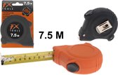 Ruban à mesurer FX Tools 7,5 mtr