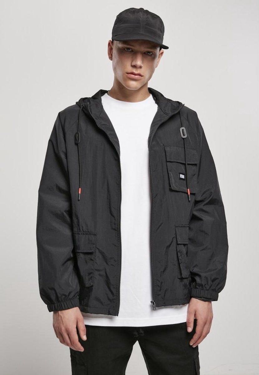 Urban Classics Commuter Parka Jacket L Zwart