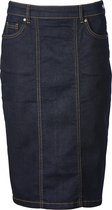 Dames rok denim ritssluiting | Maat 42