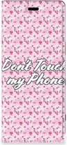 Sony Xperia 5 Design Case Flowers Pink DTMP