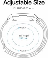 Fitbit Charge 3 nylon bandje (oranje)