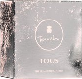 MULTI BUNDEL 2 stuks TOUS TOUCH THE LUMINOUS GOLD eau de toilette spray 30 ml