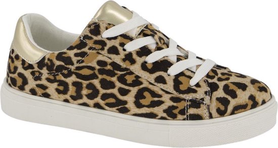 bol.com | Graceland Kinderen Bruine sneaker panterprint - Maat 34