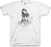 Britney Spears Heren Tshirt -M- Classic Circle Wit