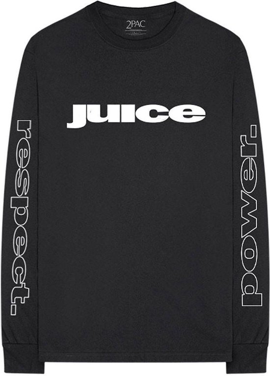 Chemise à manches longues Tupac -M- Respect Black | bol.com