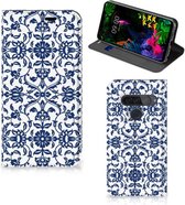 LG G8s Thinq Smart Cover Flower Blue