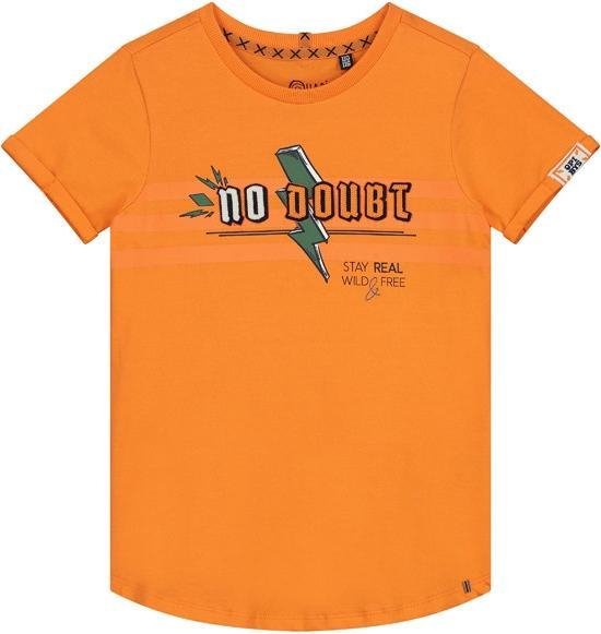 Quapi T-shirt Aiden manderin orange