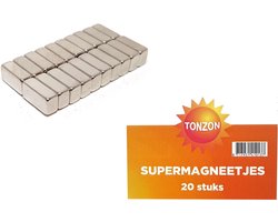 Tonzon supermagneetjes - magneeten voor radiatorfolie 20 stuks