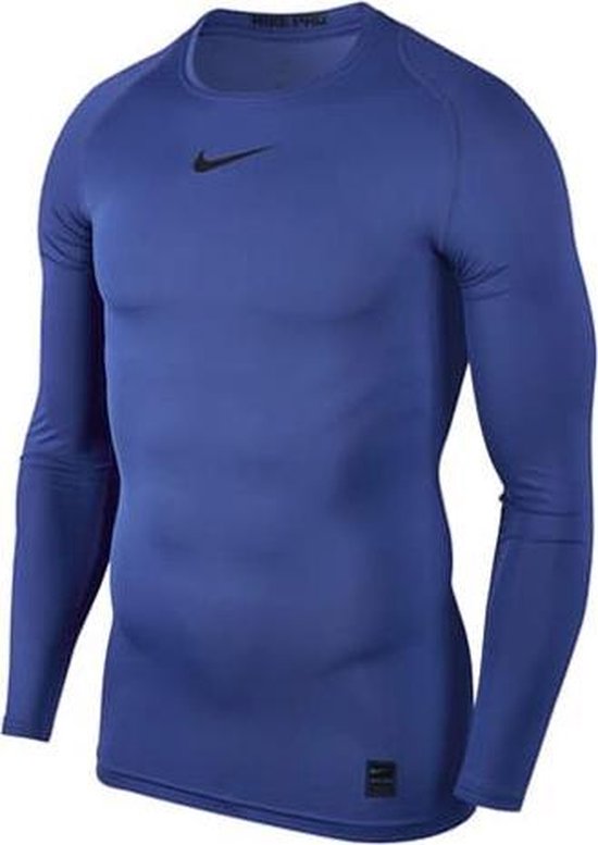 Nike Core Big Kids jongens sportshirt blauw van tennis shirts