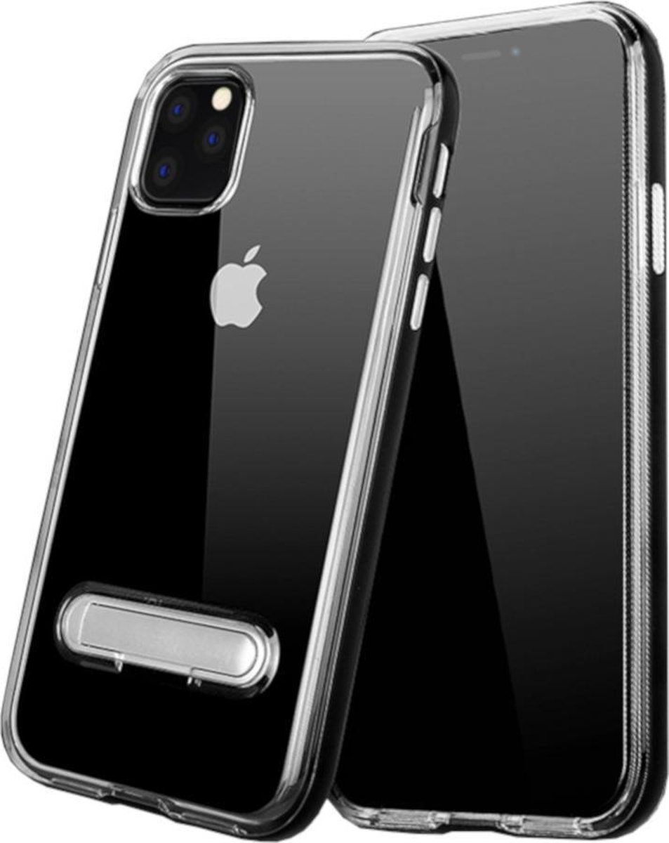Colorfone Kickstand iPhone 11 Pro (5.8) Transparant Zwart