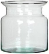 Glazen Melkbussen - Mathew Pot Glas Transparant - H12xd12,5cm
