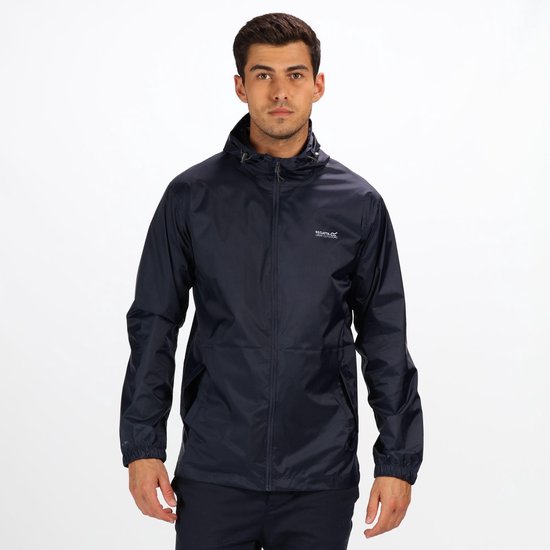 Regatta Pack-It II Regenjas - Maat L - Mannen - blauw