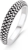 TI SENTO - Milano Ring 12163SI - Zilveren dames ring - Maat 52