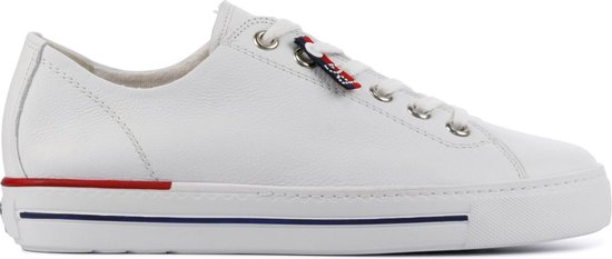 Paul Green Vrouwen Leren Lage sneakers / Damesschoenen 4760 - Wit - Maat  39.5 | bol.com